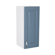 Corp superior 30 cu 1 usa Zebra MDF albastru drept Corp superior 30 cu 1 usa Zebra MDF albastru drept